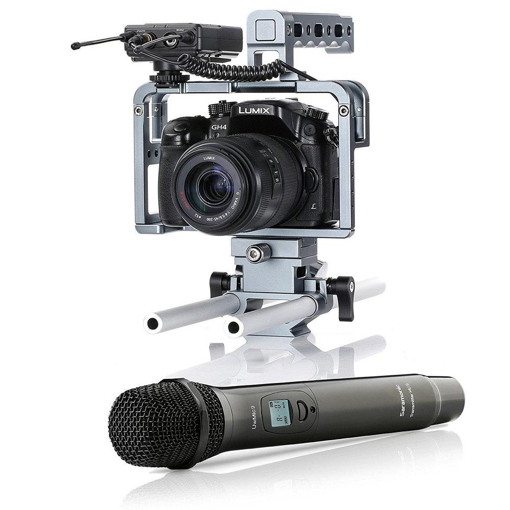 Saramonic Wireless System- UwMic9 RX9+HU9 FS123