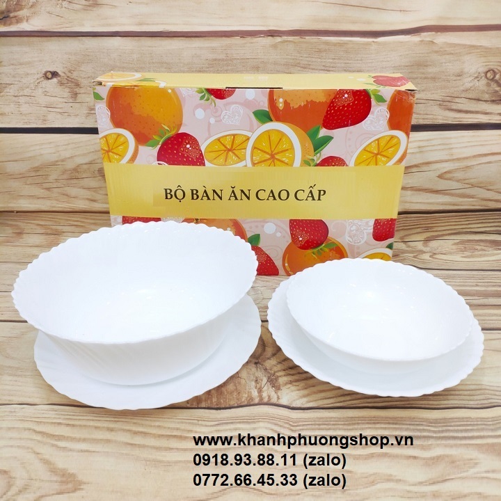 bộ chén tô dĩa sứ - bộ chén tô dĩa