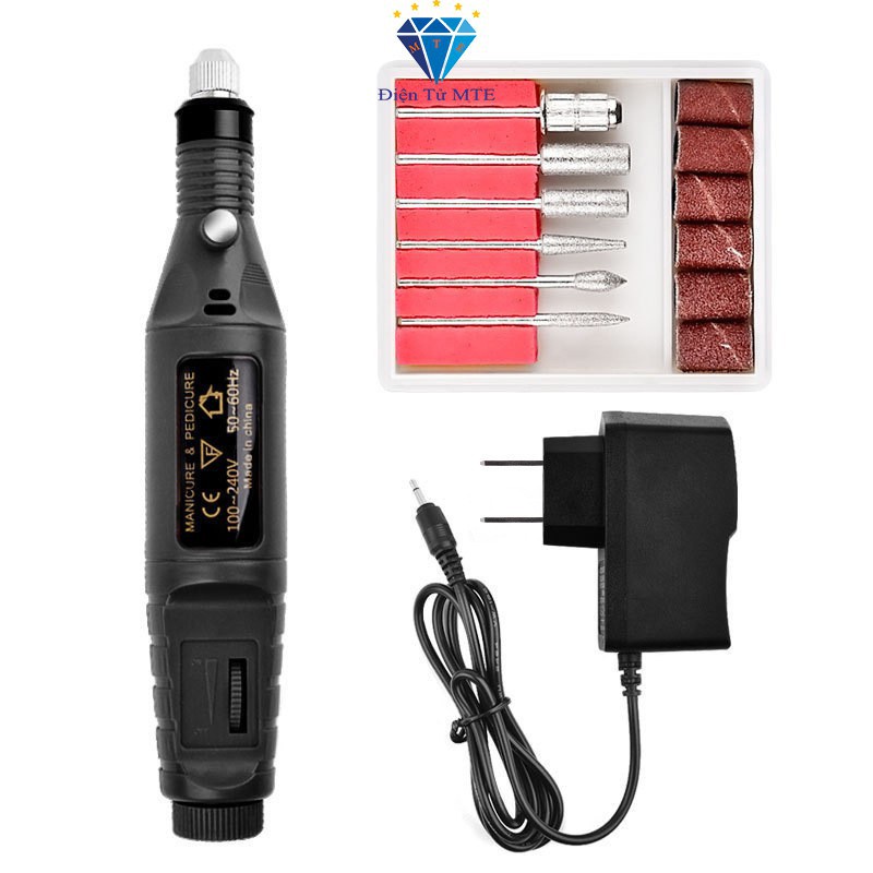 Máy mài điện mini Máy mài bóng móng tay làm nail