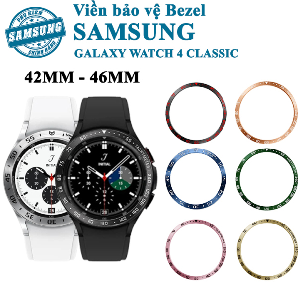 [Galaxy Watch 4 Classic] Viền bảo vệ bezel đồng hồ Samsung Galaxy Watch 4 Classic