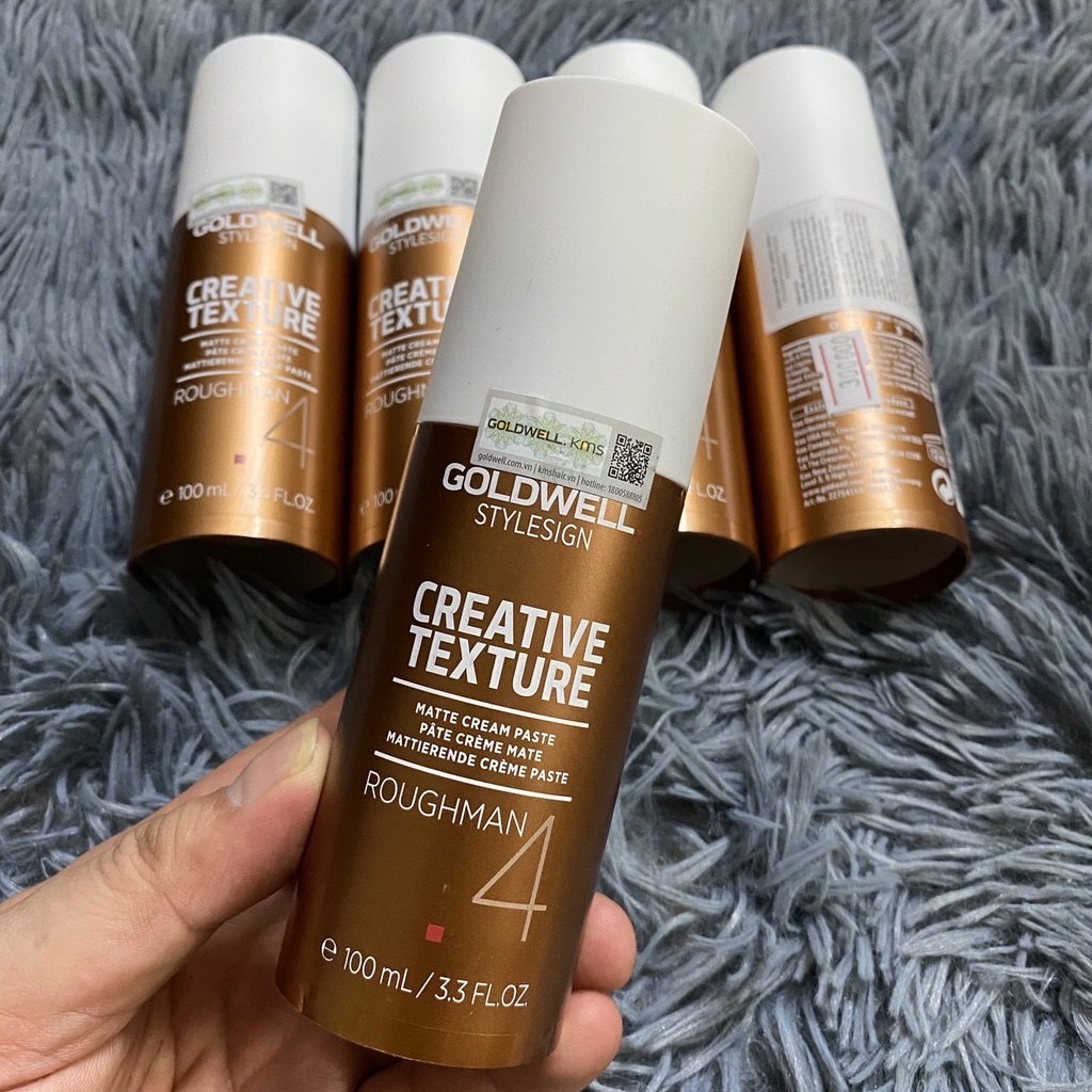 [HCM]Paste tạo kiểu Goldwell Roughman Creative Texture 100ml ( mẫu mới)