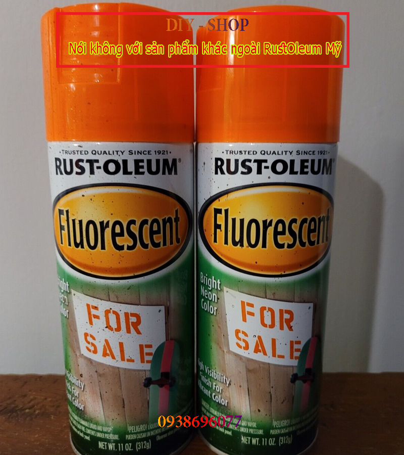 Sơn Huỳnh Quang – Fluorescent 340G ( Sơn Huỳnh Quang cao cấp đến từ Mỹ)