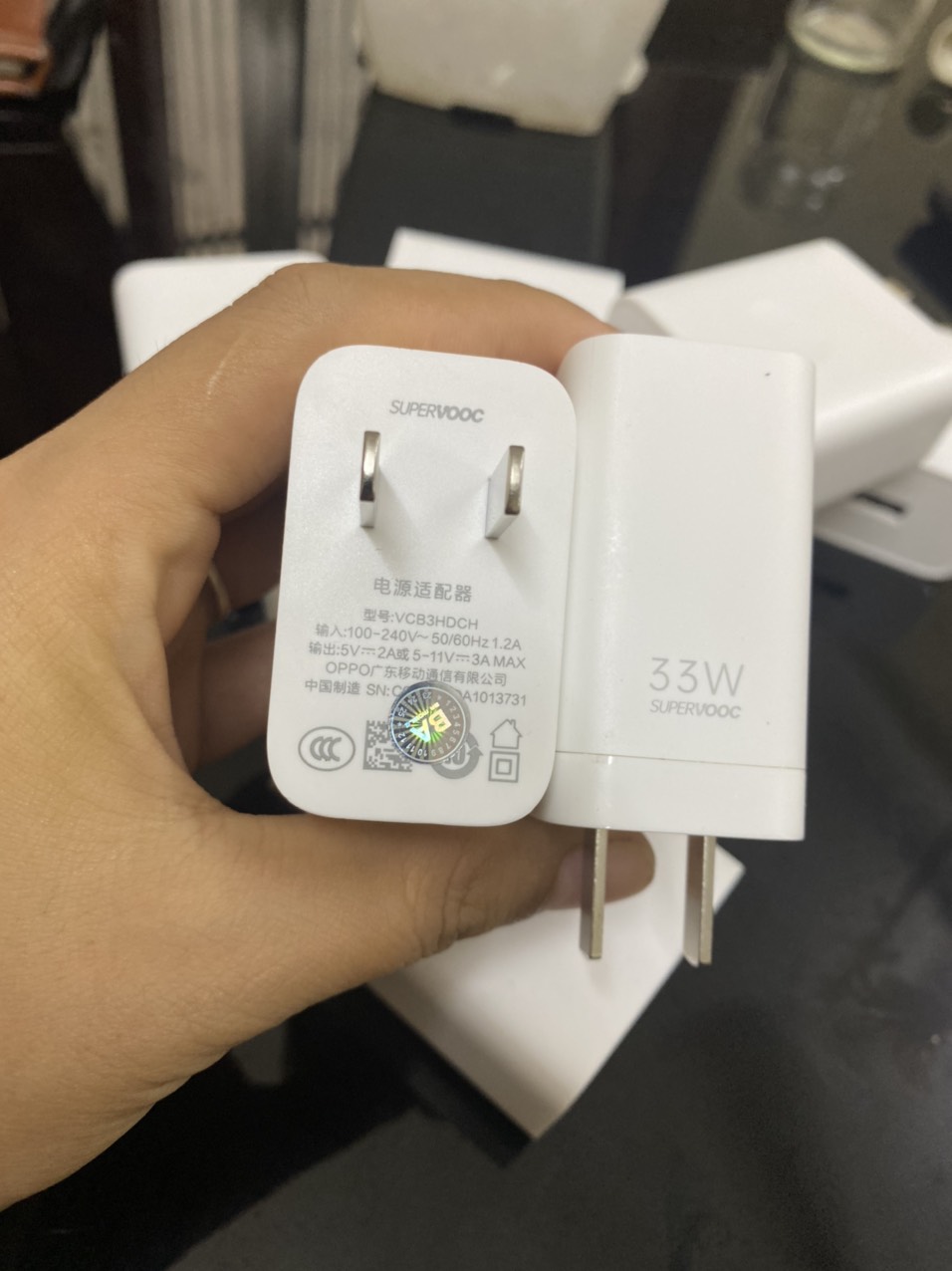 Bộ sạc Oppo SuperVooc 33W chính hãng