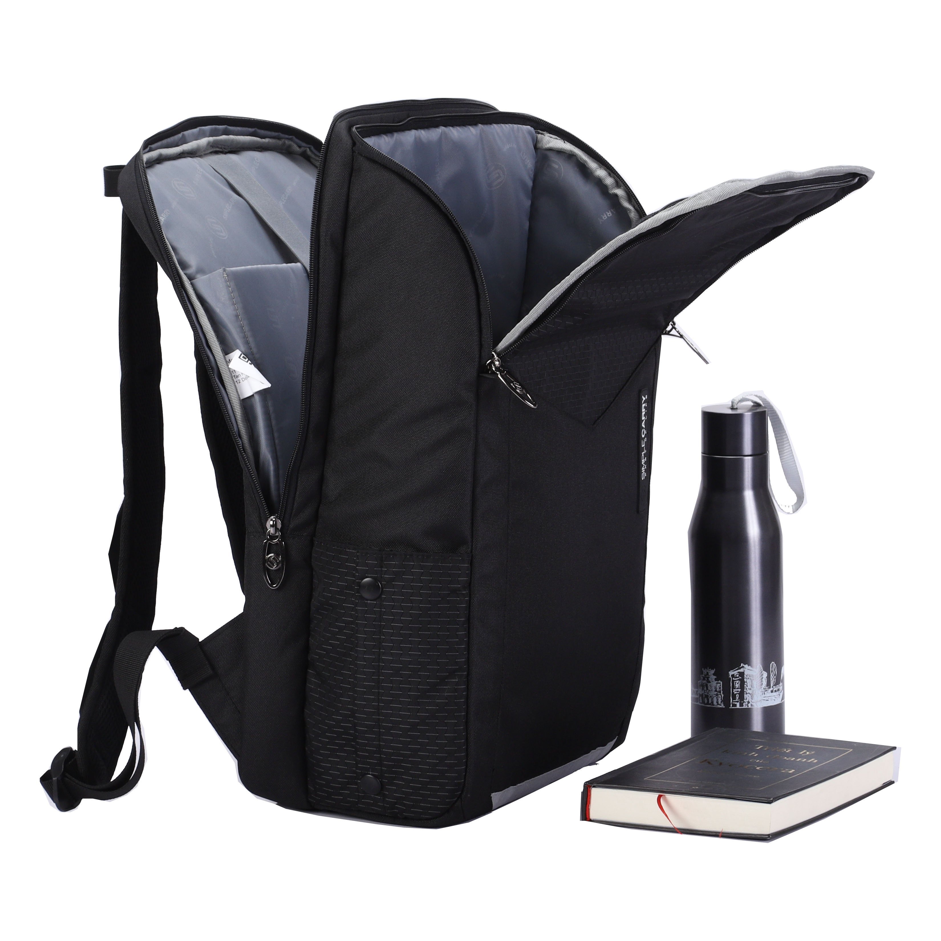 [HCM][Đại sale]Balo Cao Cấp Simple Carry Credo 2 – Black
