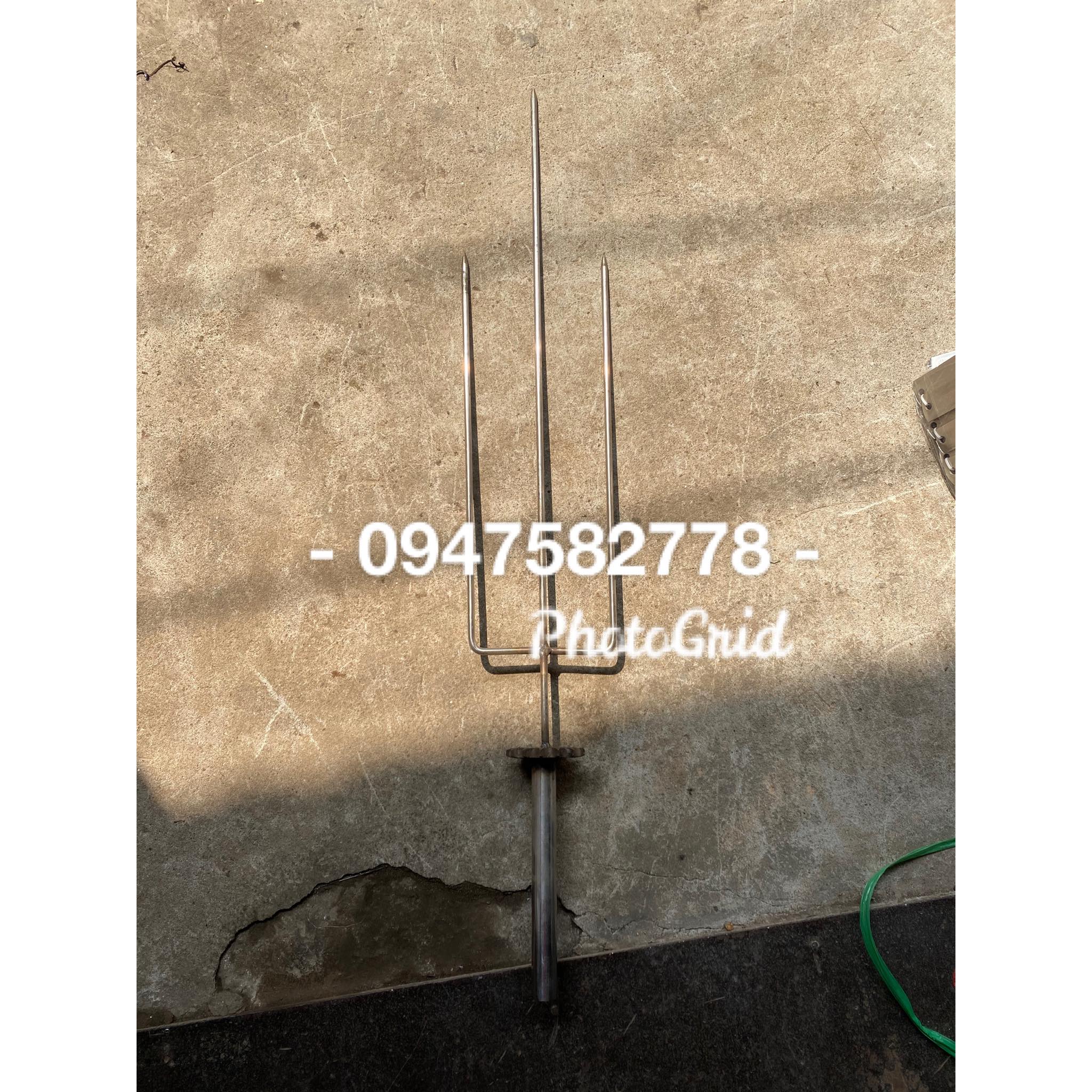 XIÊN BA CHẠC NƯỚNG VỊT,GÀ BẰNG INOX