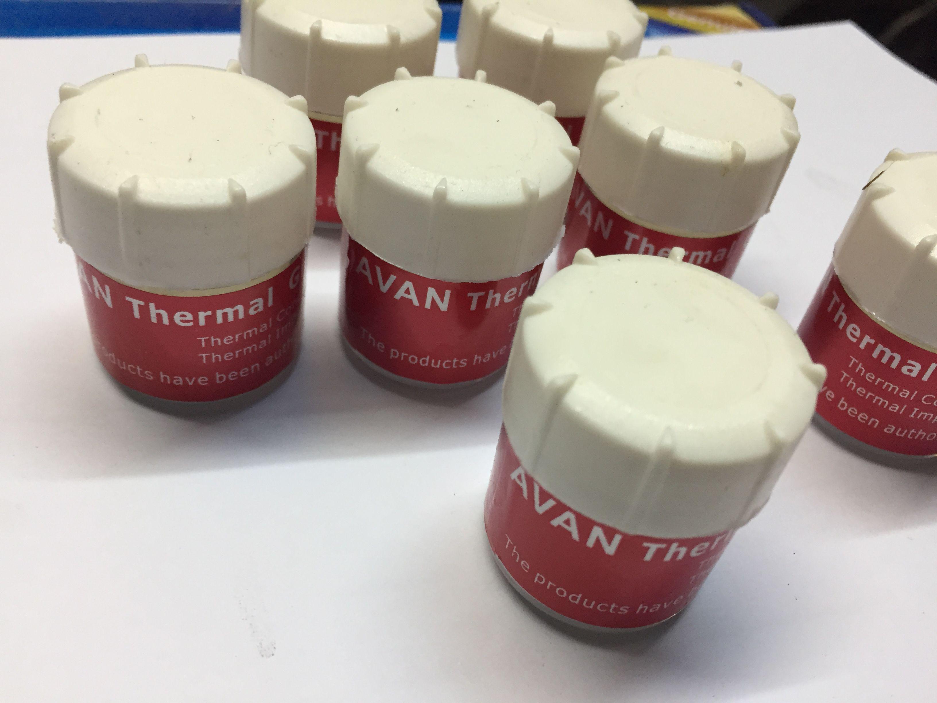 Thermal transfer glue for computer CPU amplifier