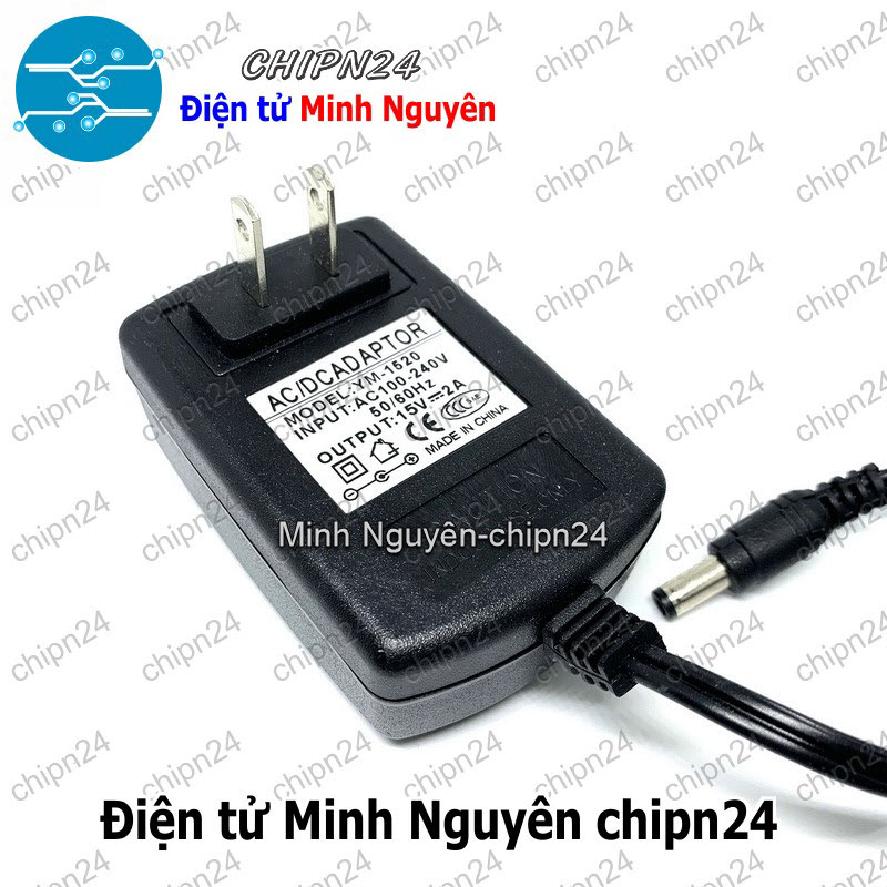 [1 cục] Nguồn Adapter 15V 2A - HH003332