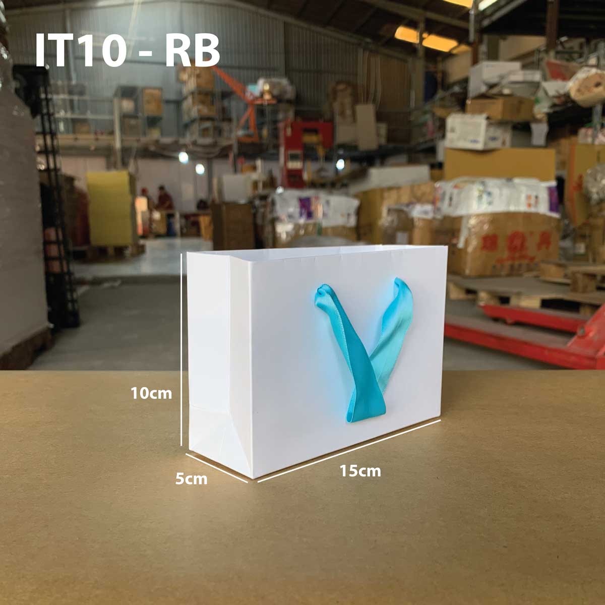 Combo 10 Túi giấy trắng trơn IT10 (10 x 15 x 5)