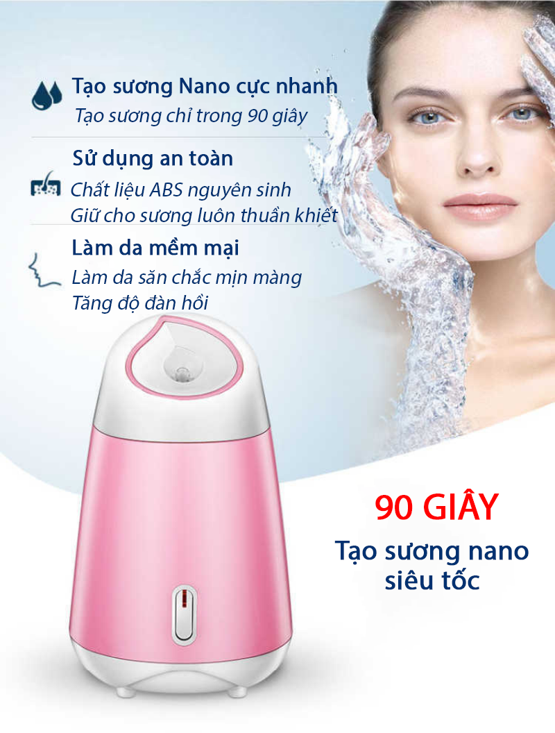 [Hot 2022] Máy Xông Mặt Chanh Xả Gừng Magic Bullet - Xông Mặt, Mũi, Họng - Kháng Viêm, Kháng Khuẩn - Chăm Sóc Phục Hồi Da Hư Tổn, Tẩy Tế Bào Chết - Thiết Bị Không Thể Thiếu Trong Mùa Dịch