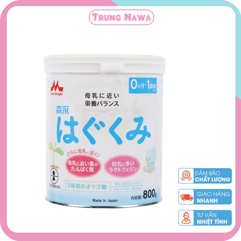 Sữa Morinaga Lon 800gr Đủ Số ( HÀNG NỘI ĐỊA NHẬT)