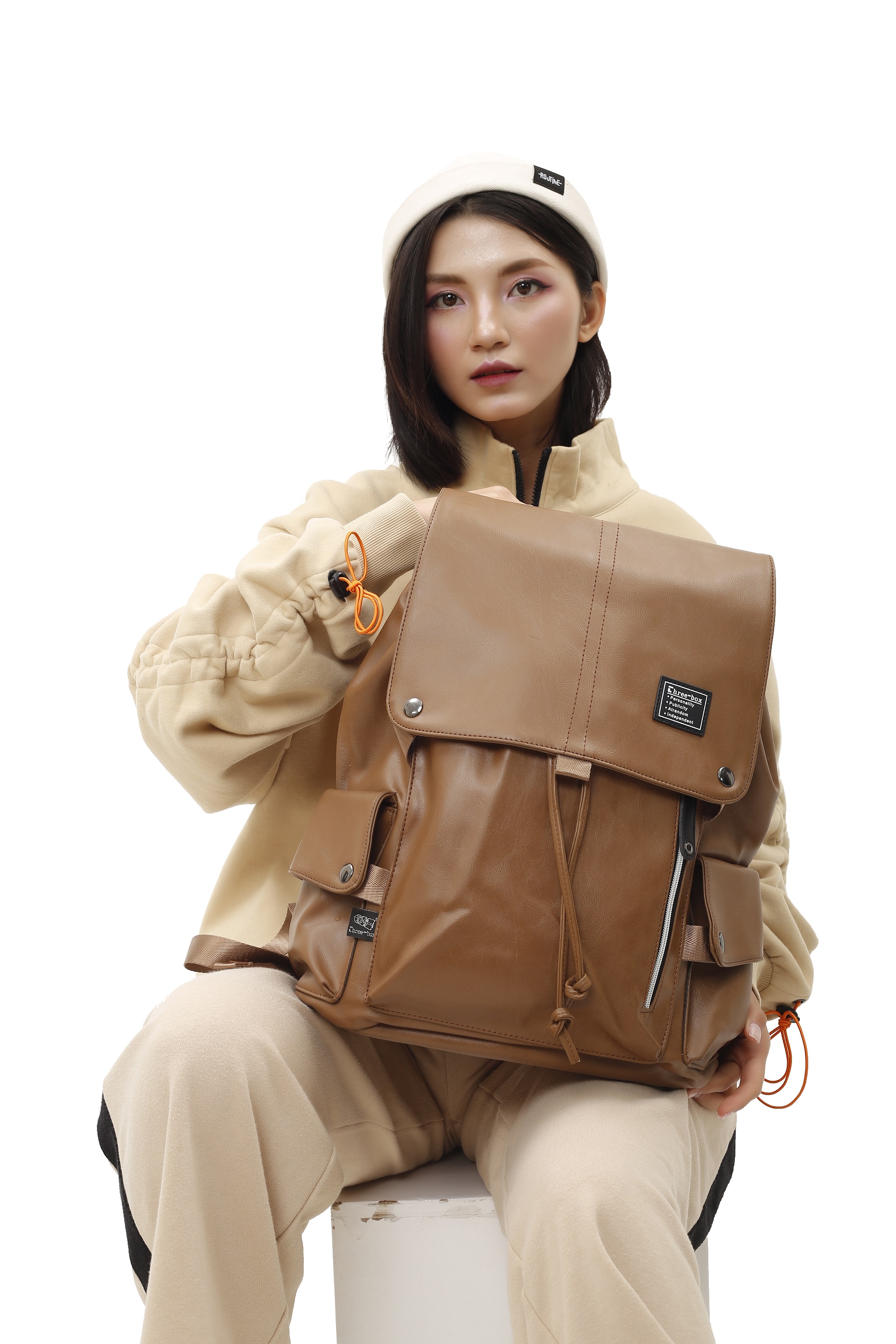 Balo da unisex Three-Box big size - BL8044