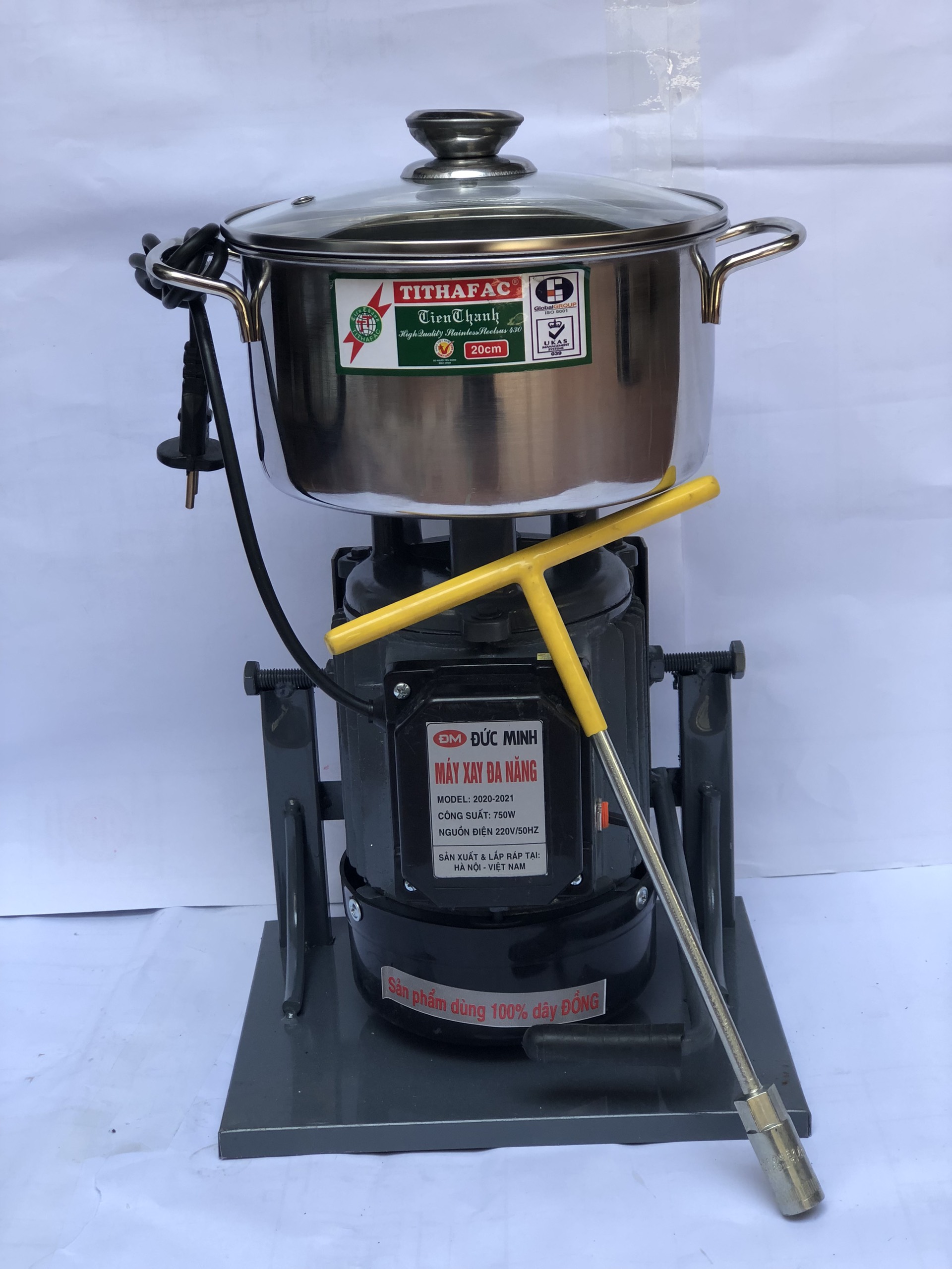 Máy xay thịt làm giò chả gia đình