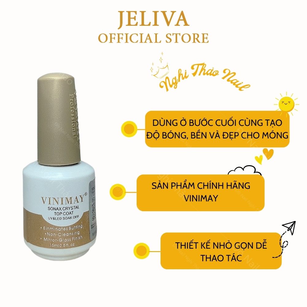 Top kim cương Vinimay chính hãng 15ml