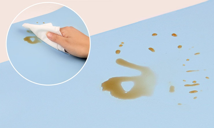 Miếng Lót Chuột Da Pu (Mouse Pad) 260x210mm 2 Mặt 2 Màu