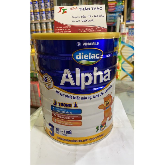 Sữa Bột Dielac Alpha Step 3-15Kg