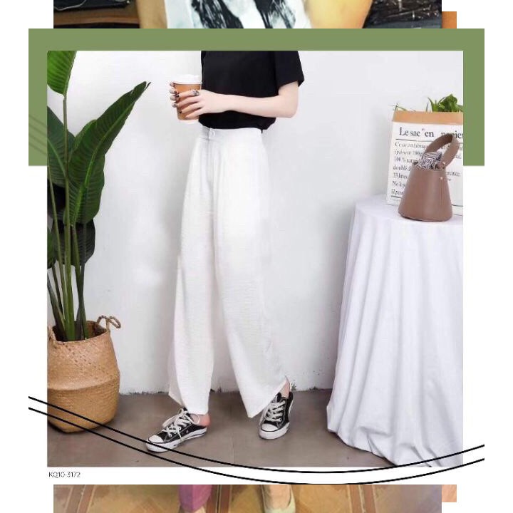 Quần đũi Nhật, ống rộng, dài