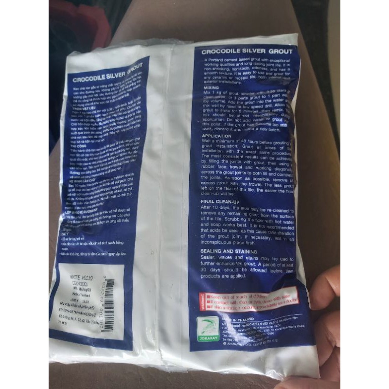 Keo chà ron dán gạch [ Có Sẵn ] [ Shop Tự chụp - Ảnh thật ]