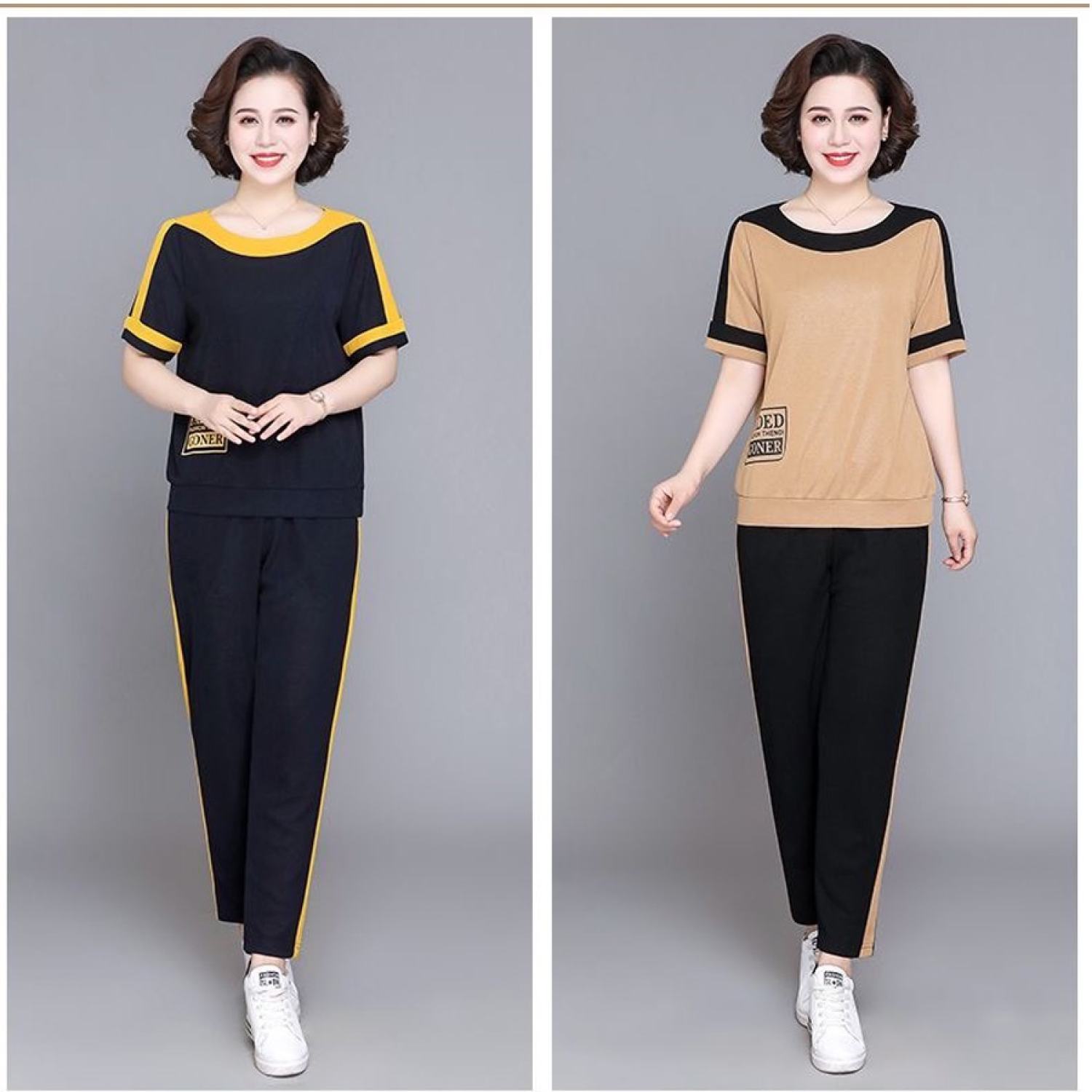 [FreeshipMAX] Đồ bộ trung niên mặc nhà  cho bà cho mẹ
