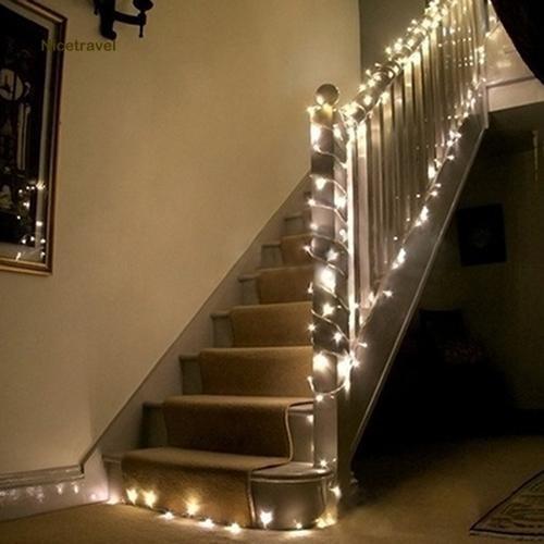 Dây Đèn 20 Led Dài 2.5m Dùng 3 Pin AA