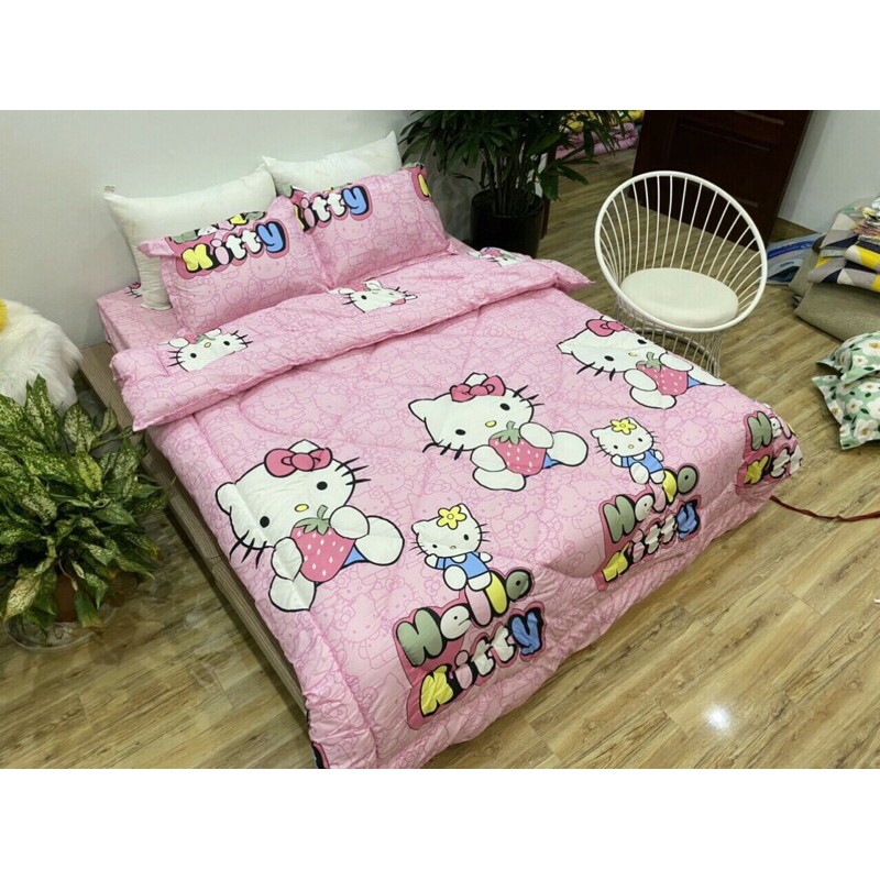 Vỏ Chăn Có Khoá Kéo Cotton Poly 2M2 X2M