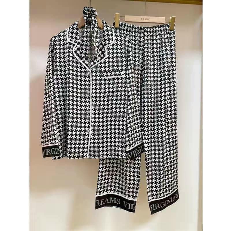 SET BỘ LỤA KÈM DÂY BUỘC TÓC