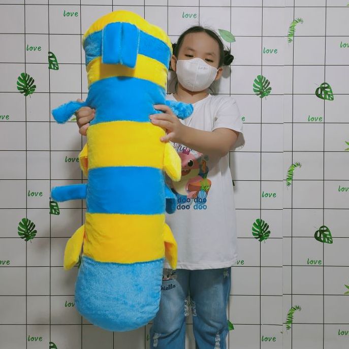 GỐI ÔM SÂU LÔNG SIZE LỚN CHO BÉ GẤU BÔNG SÂU BÔNG MỀM MỊN CAO CẤP GIÁ RẺ