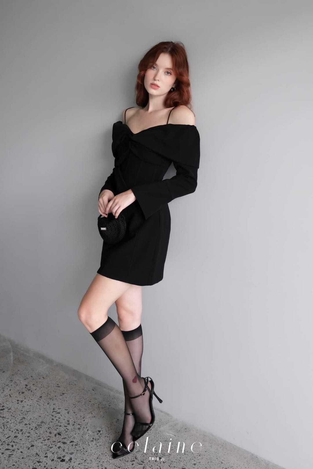 TRIO JI Đầm thiết kế CELAINE Dress