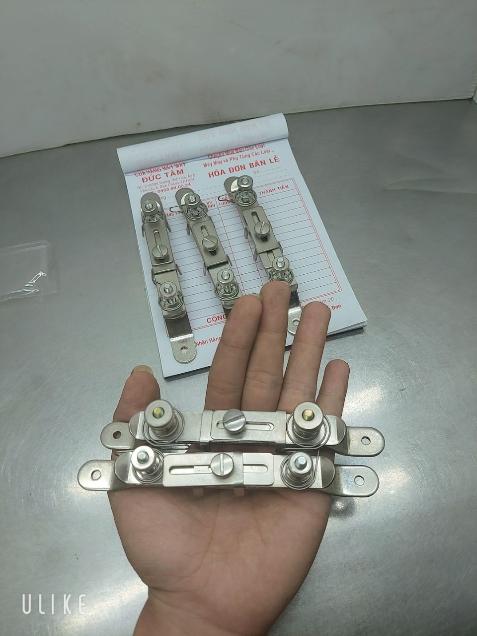 cữ căng thun may được nhiều cỡ thun dùng cho máy vắt sổ