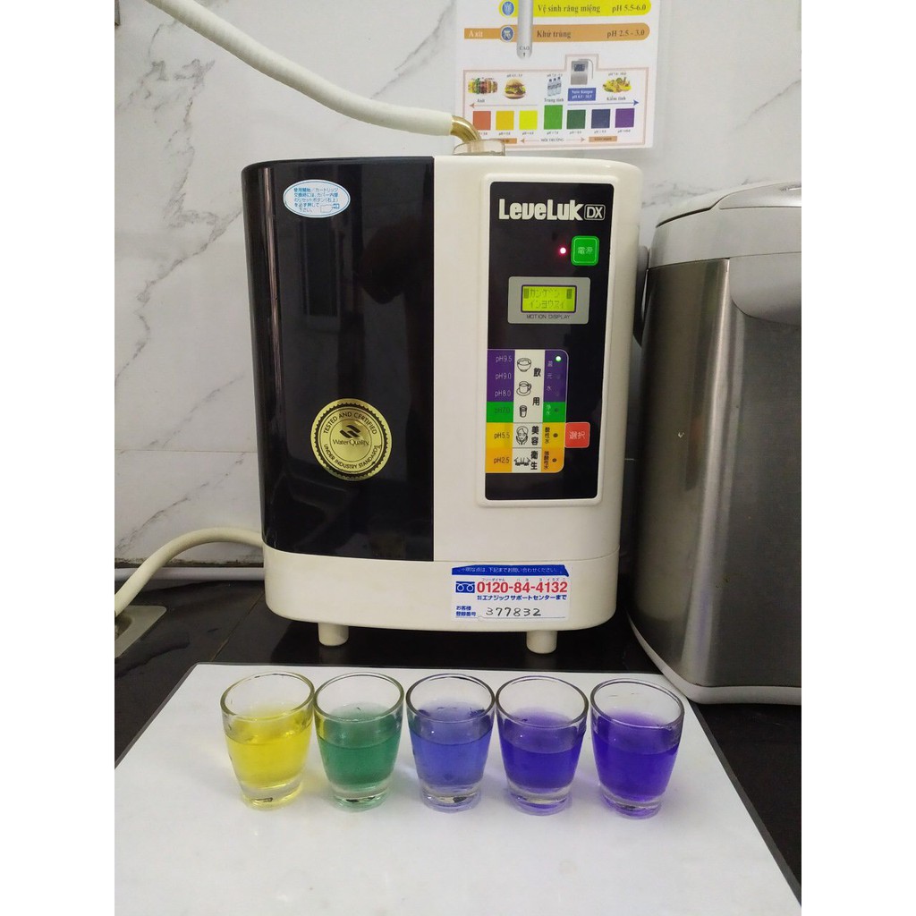 Máy lọc nước điện giải Leveluck DX
