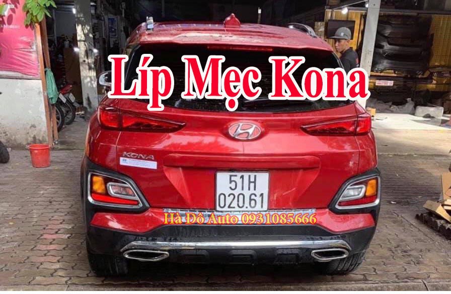Líp chia pô kona mẫu mercedes - độ líp pô kona kểu mercedes