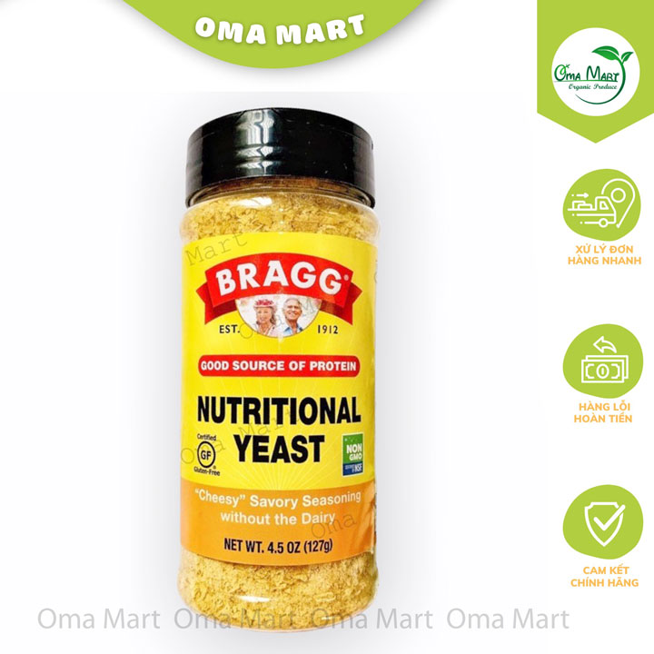 Men dinh dưỡng Bragg 127g - Mỹ