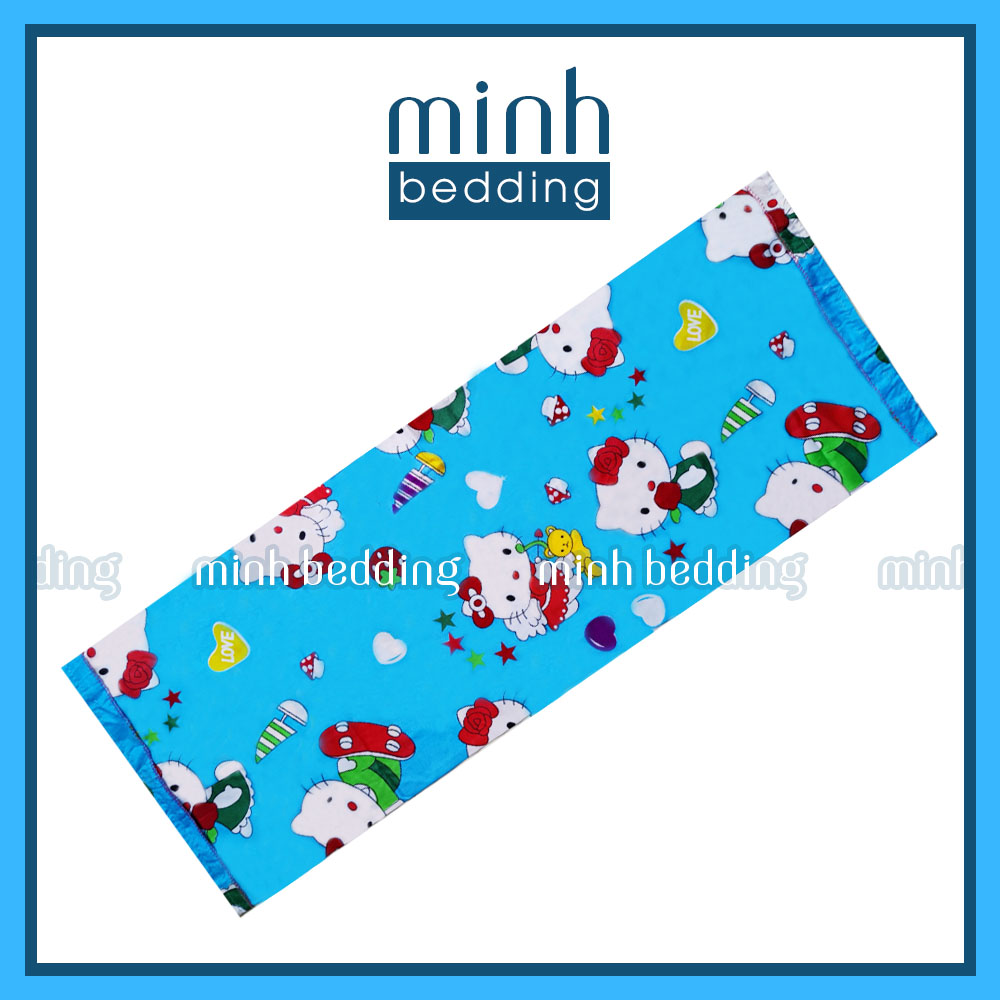 Áo gối ôm cotton poly, vỏ ôm cotton poly 100cm Minh Bedding