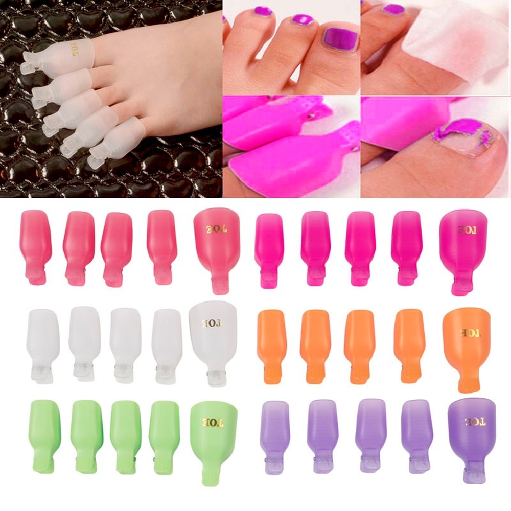 Set Ủ Tháo Móng Chân, Đồ Làm Nail Tiện Ích