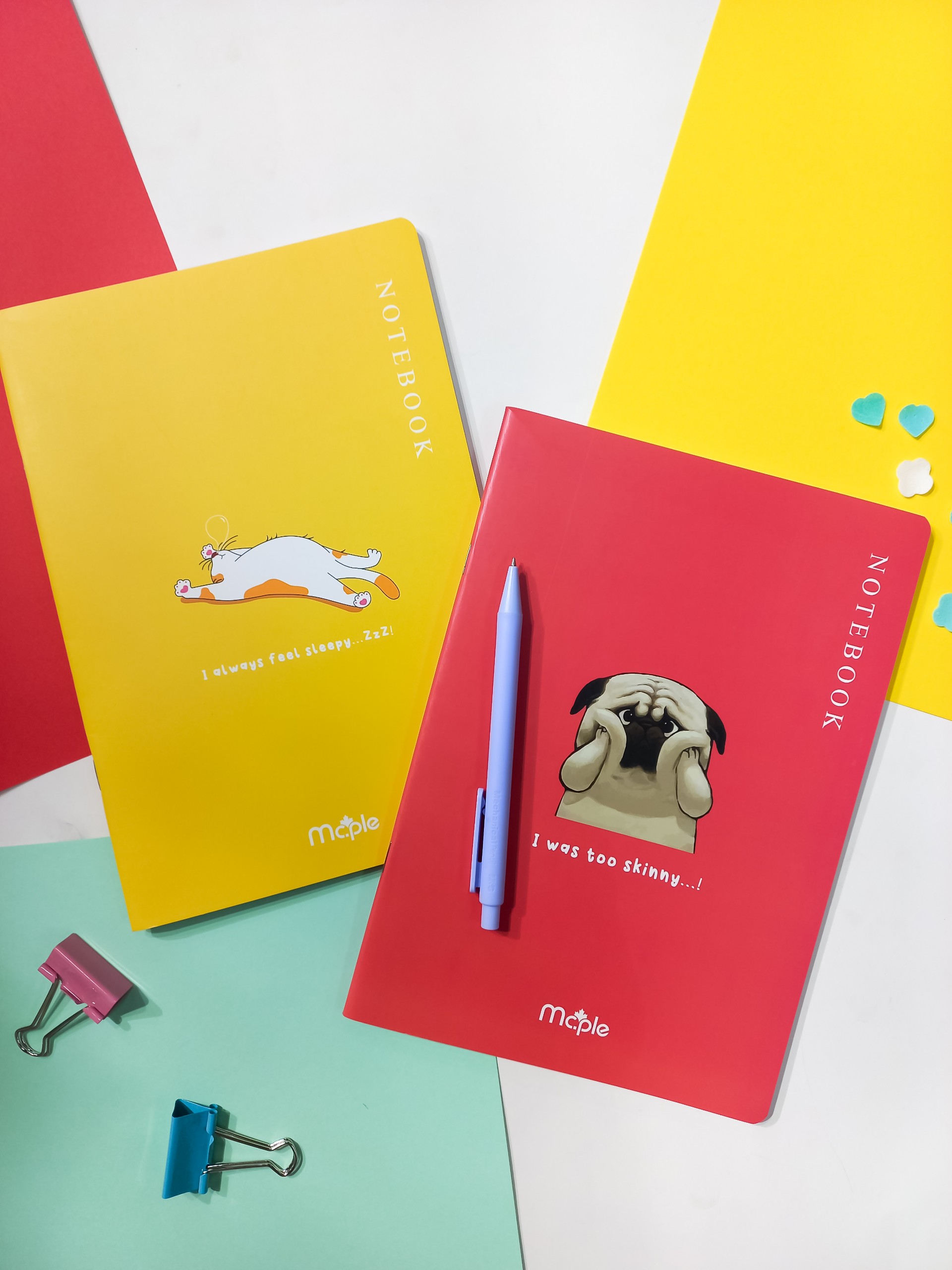 [MC.PLE] Vở Kẻ ngang cao cấp B5 Mc.ple 80 trang PASTEL, định lượng 70gsm, độ trắng 92% ISO - Sổ tập vở chất lượng, bám mực tốt - MS2501