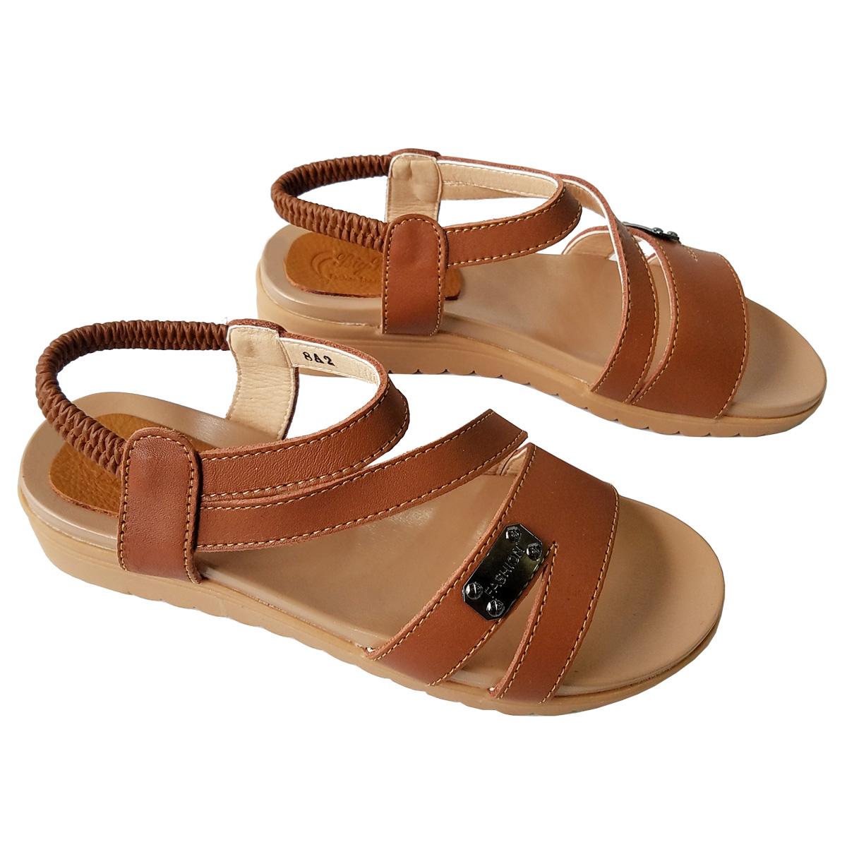 Giày Sandal Nữ Da Bò Thật BIGBEN Cao Cấp SDN54