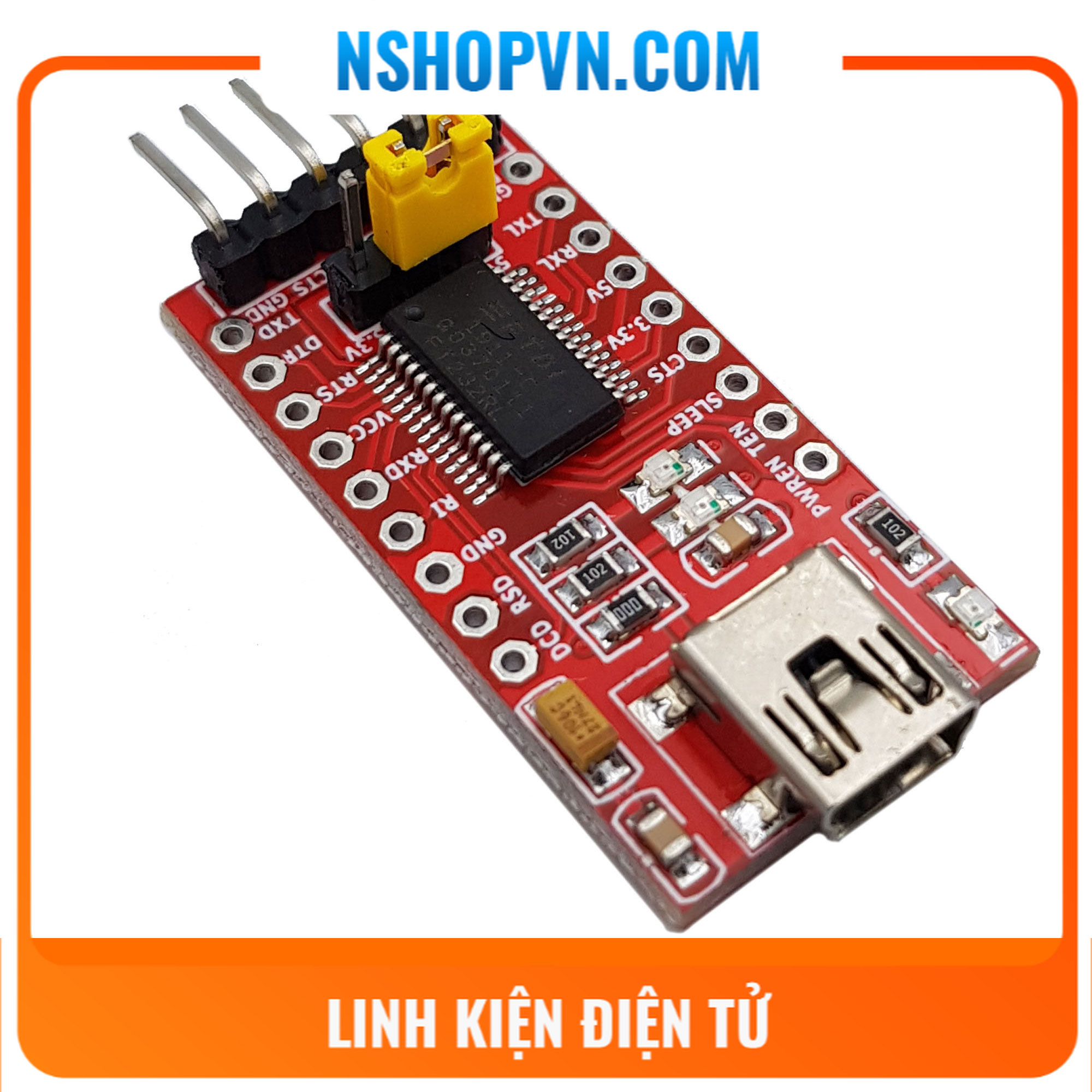 Mạch chuyển usb uart ttl ft232rl