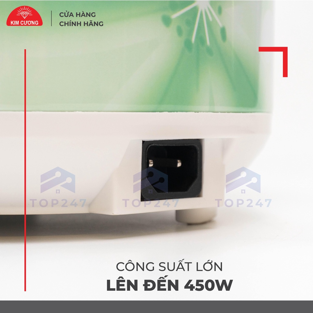 Nồi Cơm Điện Kim Cương 1.2 Lít - Nắp Rời [Bảo Hành Chính Hãng 12 Tháng]