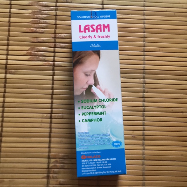 Dung Dịch Vệ Sinh mũi LASAM 70ml