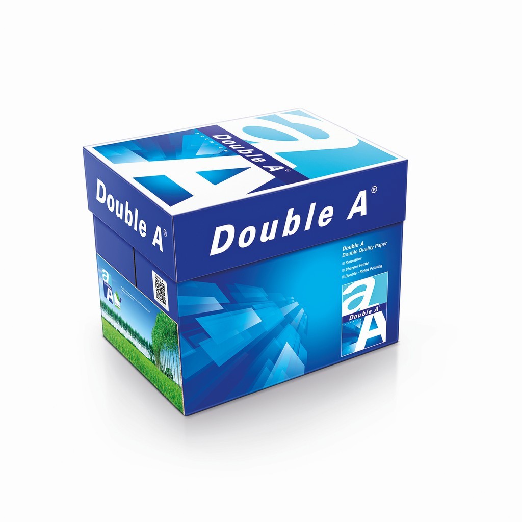 Giấy In A4 80gsm Excel DOUBLE A - IK PLUS - IK COPY - IDEA - EXCELL - Giấy In Dày Trắng Mịn (5 RAM/THÙNG)