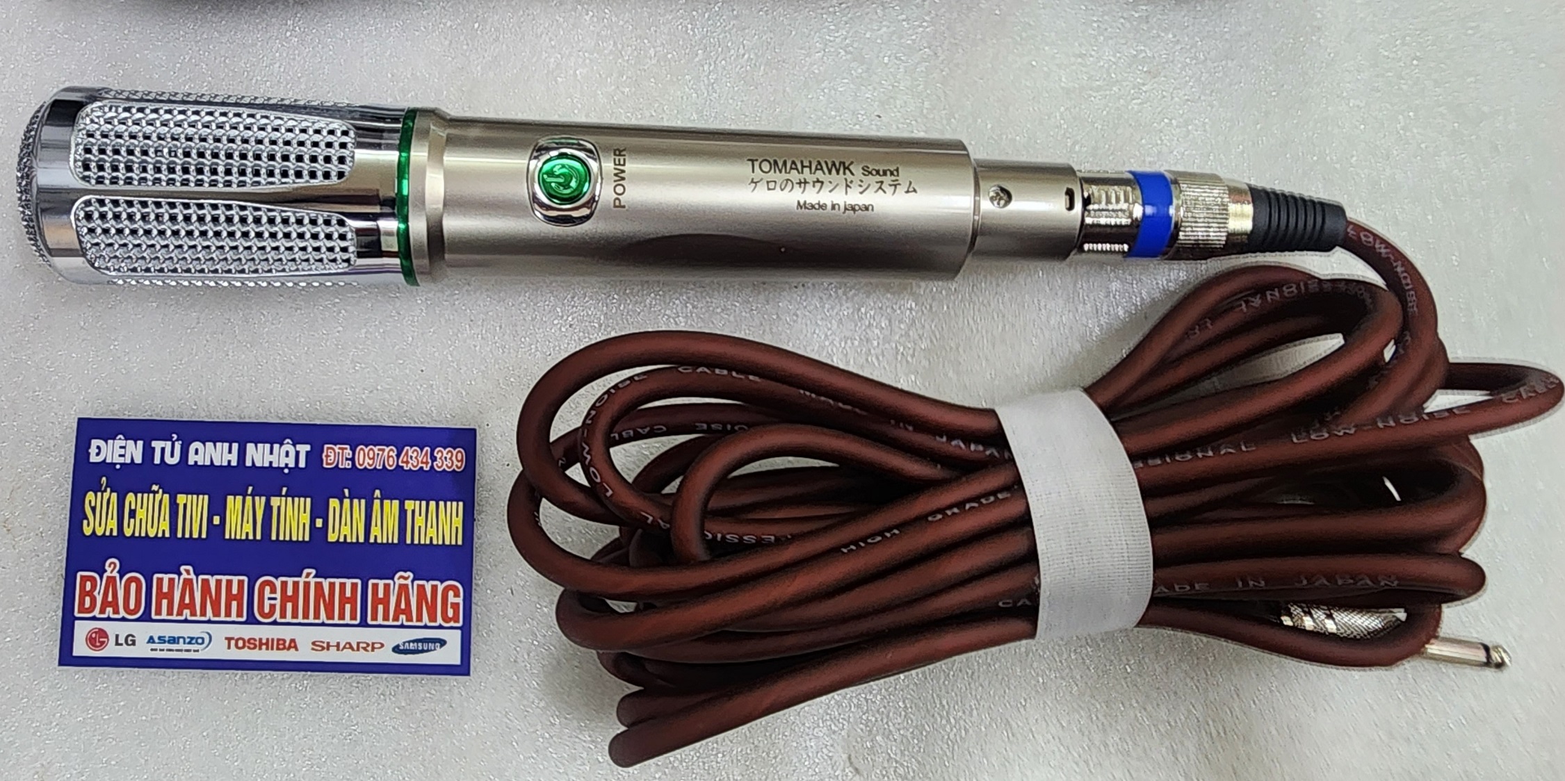 micro có dây TOMAHAWK CHÍNH HÃNG bản mới