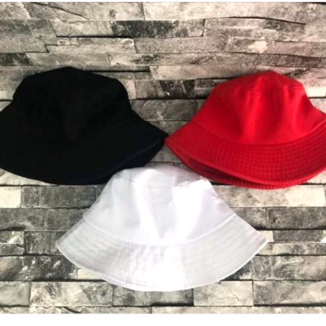 NÓN BUCKET TRƠN - Nhiều màu