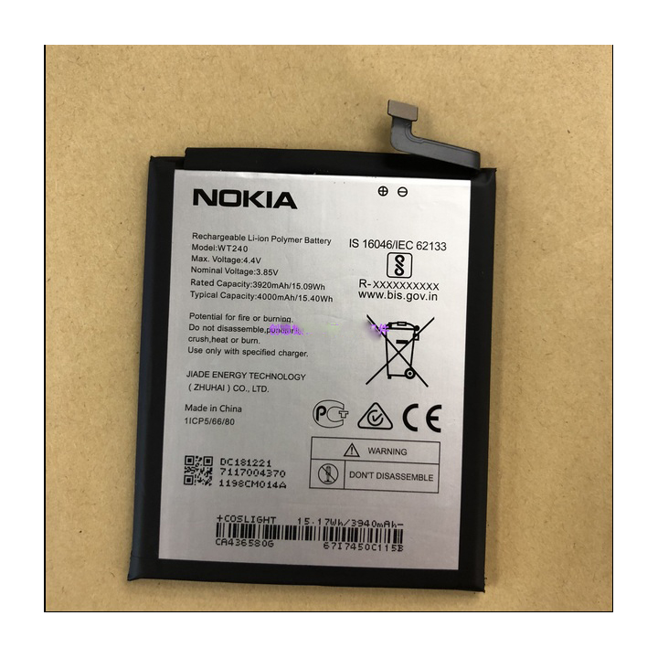 Pin điện thoại nokia 3.2 mới zin, thay pin nokia 3.2 chất lượng tốt