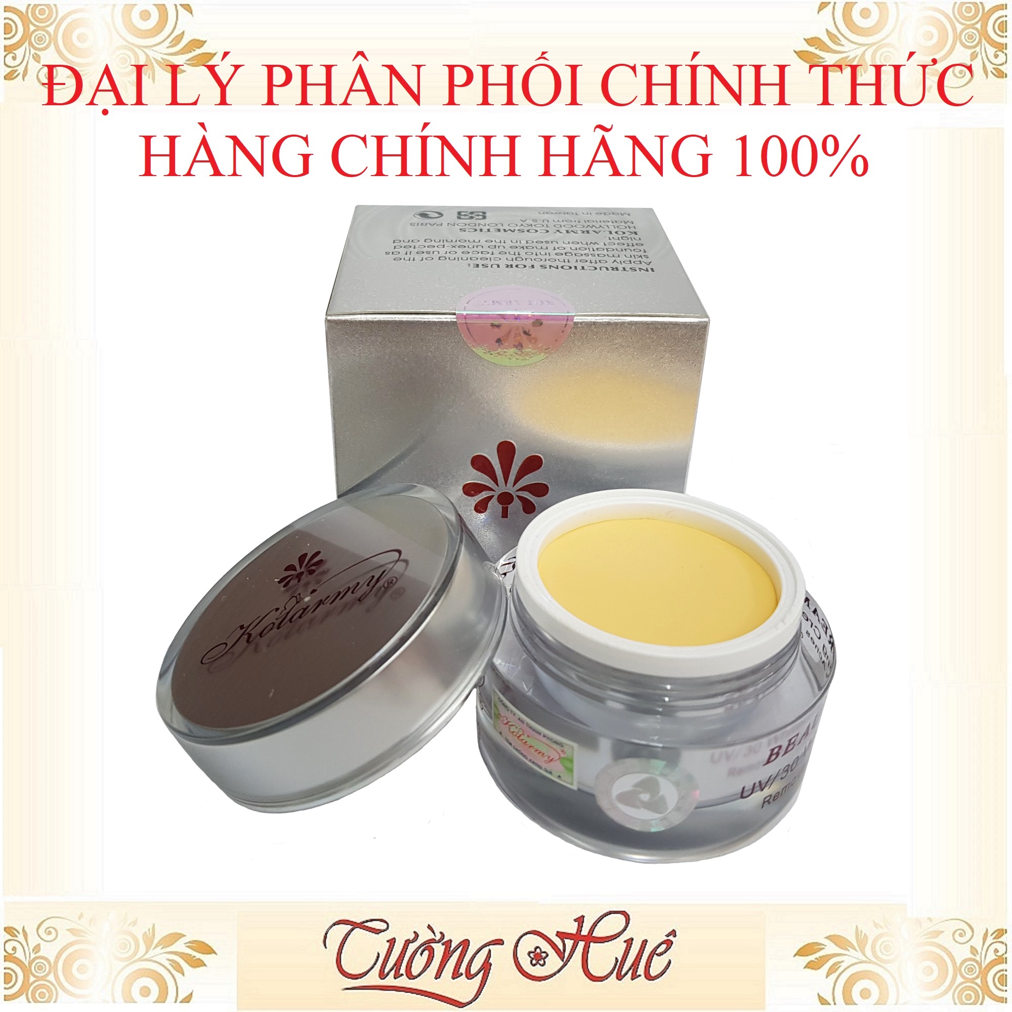 Kem Kolarmy Dưỡng Trắng Da Cao Cấp - Bạc
