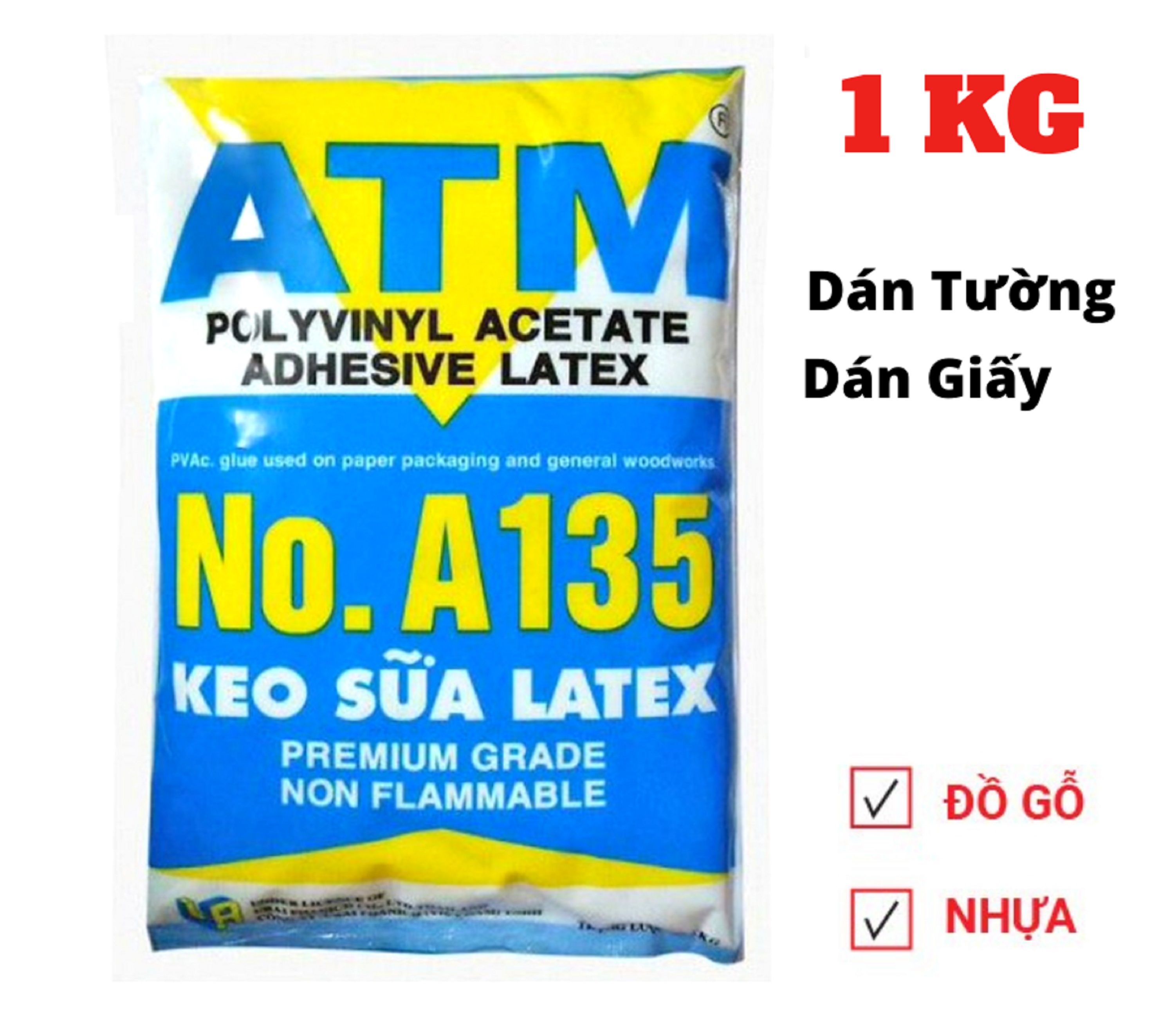 Keo sữa ATM 1 kg (dán gỗ,dán giấy)