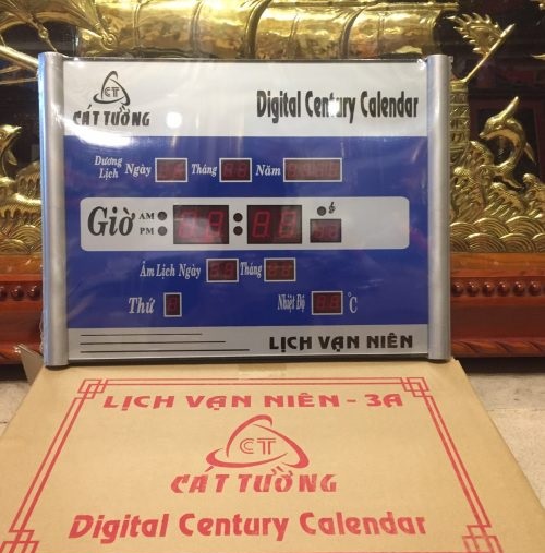 ĐỒNG HỒ LỊCH VẠN NIÊN ĐIỆN TỬ (ĐIỆN TRỰC TIẾP)