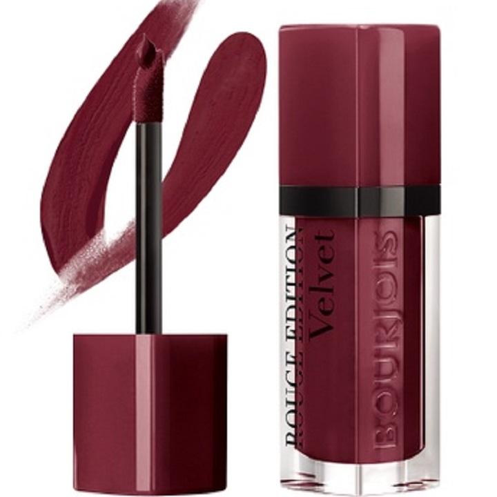 [HCM]Son Bourjois Velvet 37 Ultra Violette hồng mận