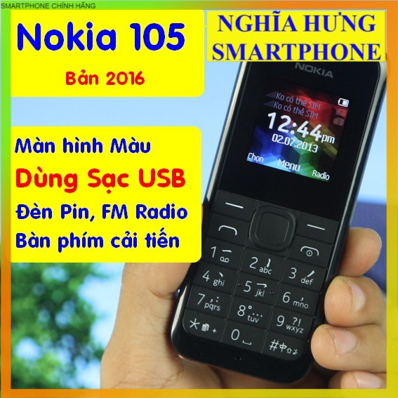 Điện Thoại Nokia 105 chính hãng