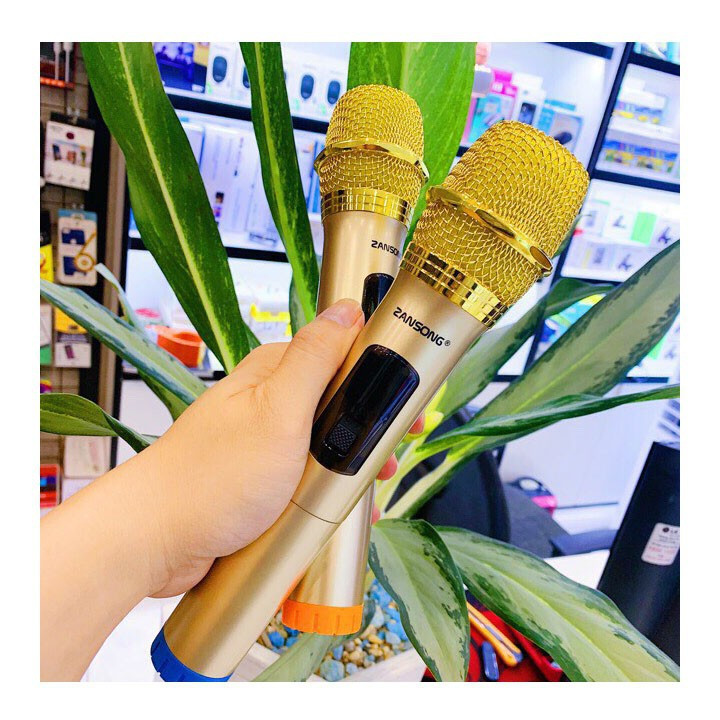 Micro karaoke không dây cao cấp ZanSong S28