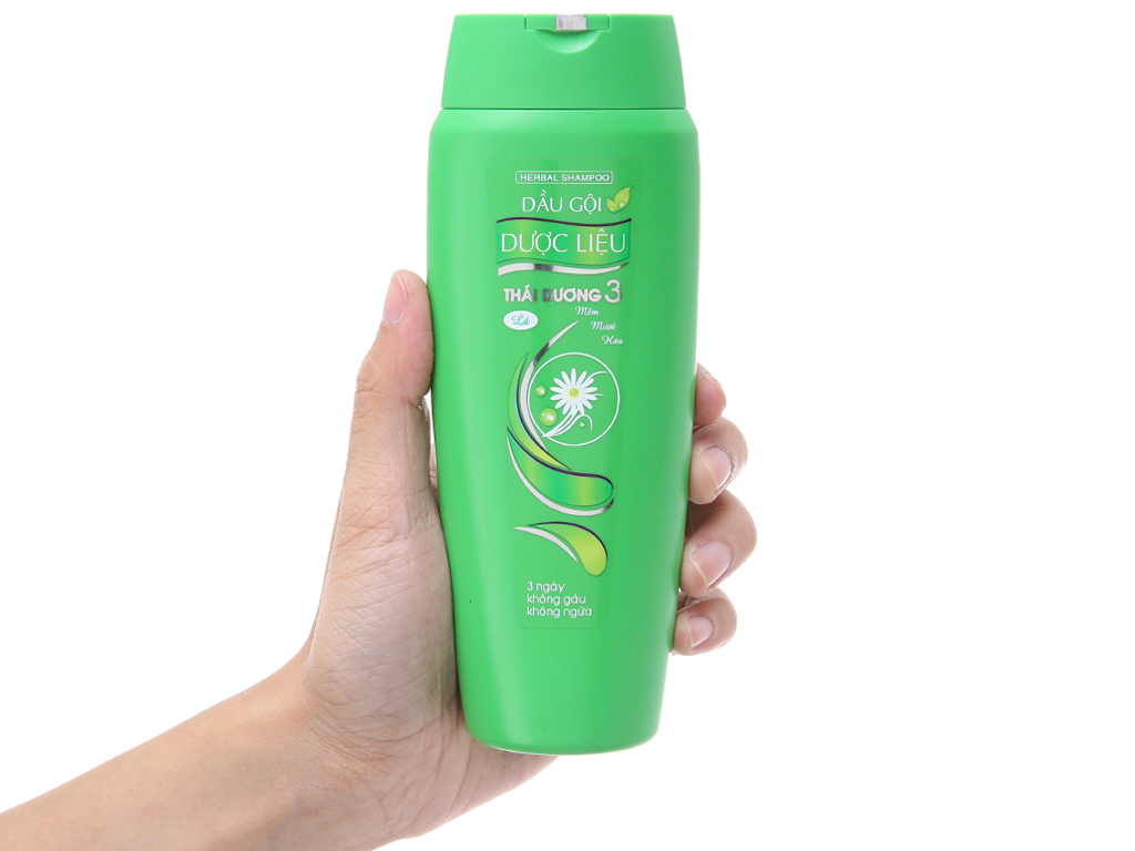 Dầu Gội Dược Liệu Thái Dương 3 Hương lá 200ml