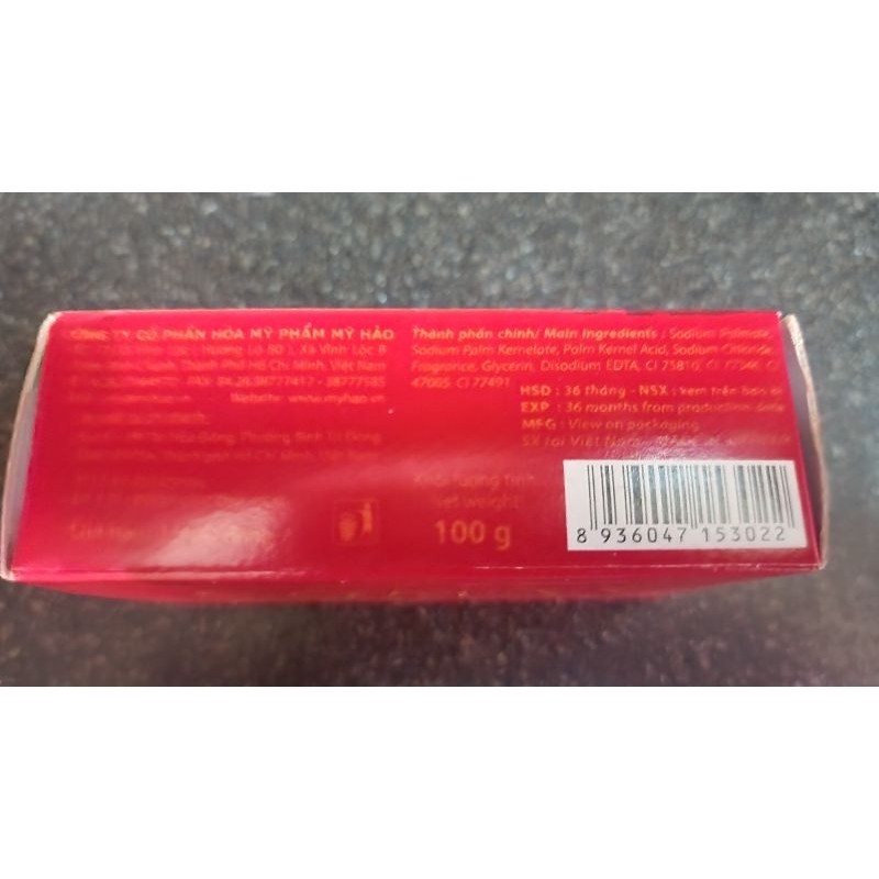 Xà bông Cỏ may Đỏ 100gr